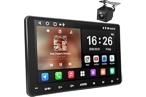 ATOTO A5L 9 Inch Double-DIN Android Car Stereo Wireless CarPlay Android Auto, WiFi/Bluetooth/USB, GPS Navigation, AI-Powered 