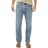 Silver Jeans Co. Mens Konrad Slim Fit Slim Leg Luxe Heritage Jeans