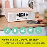 Pure Classic C-D6 Music System CD Player DAB+ FM Bluetooth AUX USB Alarm view 3