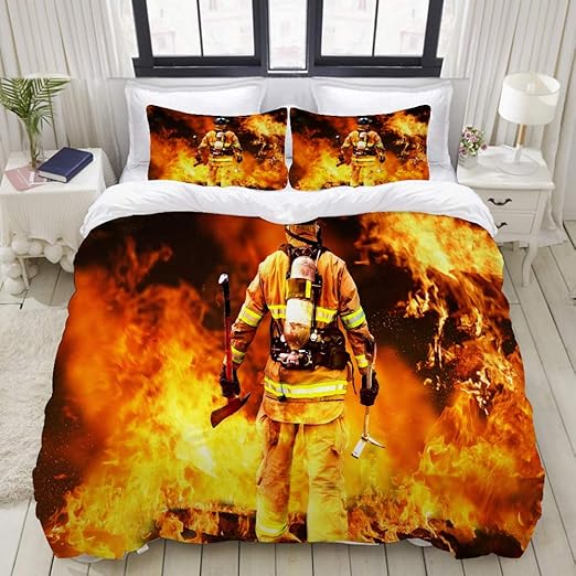 fireman bedding set
