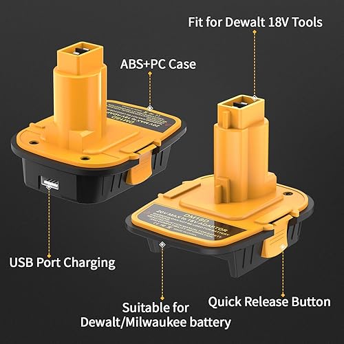 Milwaukee To Dewalt Battery Adapter Adapter For Milwaukee M18