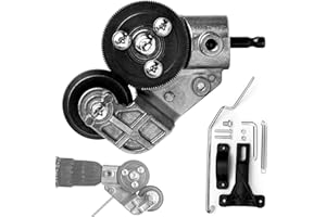 ZIBEILE Smooth Cutting Electric Drill Plate Cutter with Multiple Cutting Ranges, Upgraded Steel Nibbler Drill Attachment with Adapter for DIY, Perfect for Cutting Iron, Steel, Copper, and Aluminum Sheets