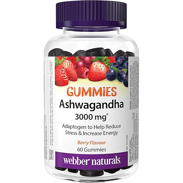 Preferred Nutrition® Ashwagandha 3000 mg 60 Gummies Mixed
