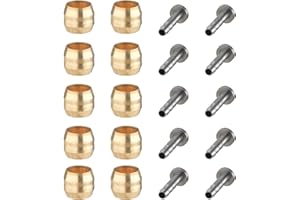 KREMORV Bike Disc Brake Olive and Connecting Insert Kit for Shimano BH90 Hydraulic Disc Brake Hose