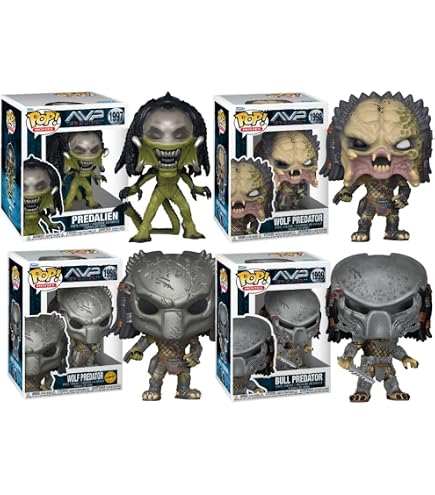Amazon.com: Funko Pop! 8-Bit #12 Predator Glow in The Dark