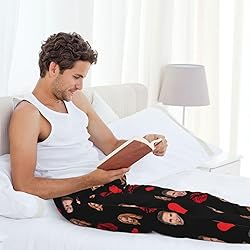 Custom Pajama Pants With Face Personalized Pj Pants