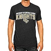 Campus Colors NCAA Adult Unisex Starting Fresh T-Shirt, Tag-Less Soft Cotton Blend, Short Sleeve Heathered College Tees