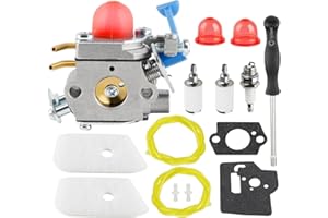 Ferilter 128LD Carburetor for Husqvarna 128LD Weed Eater Trimmer 128CD 128L 128R 128RJ 28cc trimmer edger 545081848 545081850 Carburetor for Craftsman String Trimmer 358792030 358792031