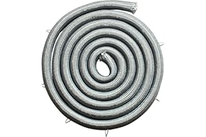 GENERIC W10162384 Oven Door Gasket with Mounting Clips - High-Temp 500°F Fiberglass Seal - Compatible with Whirlpool/Maytag/KitchenAid/Jenn-Air Ranges - Replaces W10162383, AP6022534, EA21541732