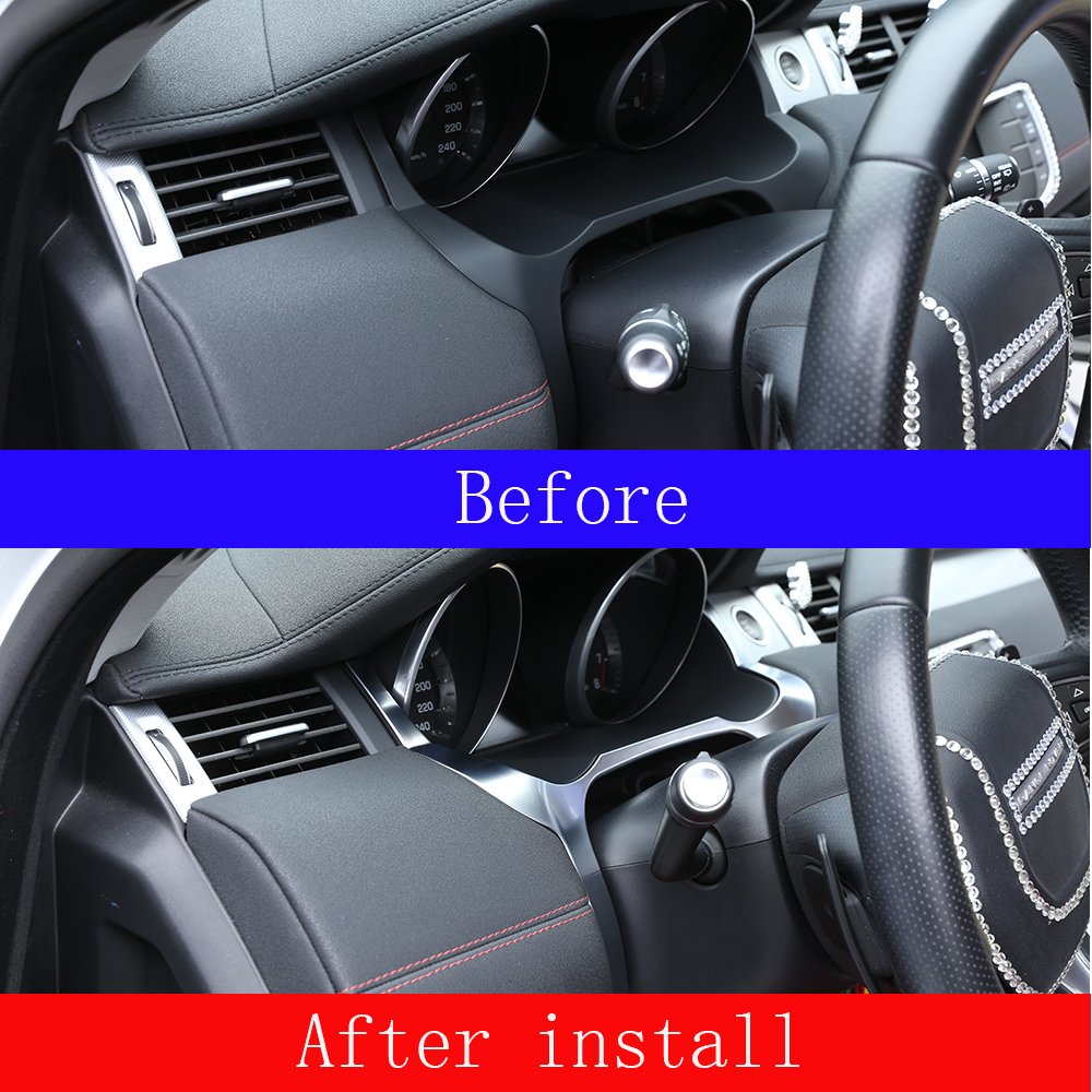 Coperture Cromate Per Telaio Pulsanti Volante Per Range Rover Evoque 2012-2018 - Accessori Auto