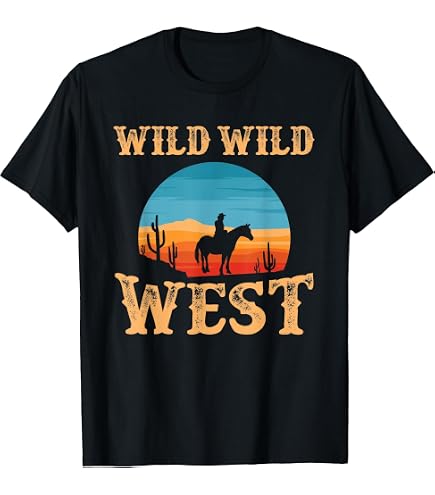 Amazon.com: Wild Wild West Tee Shirt T-Shirt : Clothing, Shoes