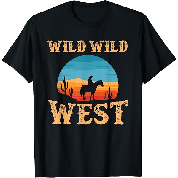 Amazon.com: Wild Wild West Tee Shirt T-Shirt : Clothing, Shoes