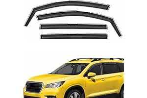 AEROGUYS Extra Durable Window Deflectors in-Channel Window Visors Rain Guards Fit for Subaru Ascent 2019-2024, Sun Visors, Wind Vent Visors, Window Vent Shades, Exterior Car Accessories - 4 pcs. AG0506