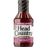 Head Country BBQ Sauce, Raspberry Chipotle | 20 oz | Sweet &amp; Smoky Barbecue