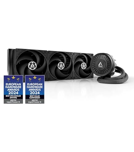 ARCTIC Liquid Freezer III Pro 420 - AIO CPU Cooler, 3 x 140 mm