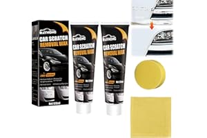 SIXCAR Car Scratch Remover,Scratch Remover for Vehicles,Car Scratch Repair Paste Polishing Wax,2025 Best Deep Scratch Remover for Cars,with Wipe & Sponge for Vehicles for Deep Scratches (2Pcs)