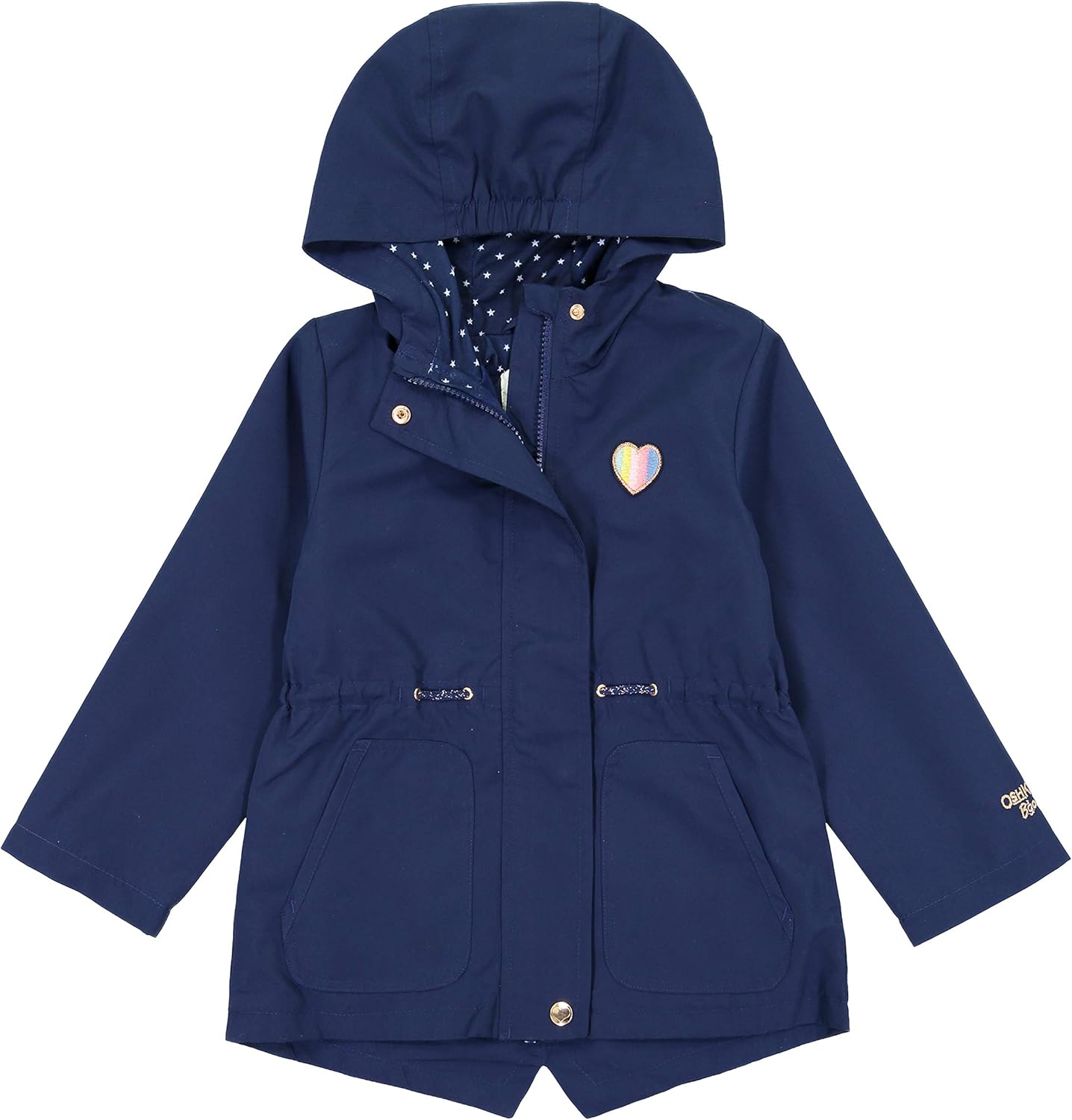 with Jacket Anorak Lightweight Toddler Girls Kosh Osh Jersey 3T Heart