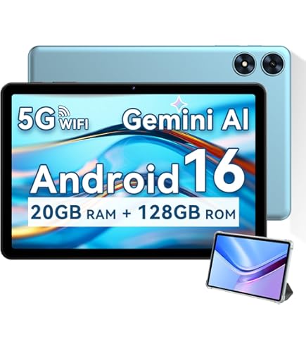 10.1インチ Androidタブレット 20GB RAM 128GB ROM Amazon.com : SVITOO 10 Inch Tablet, Android 16 Tablet for Kids