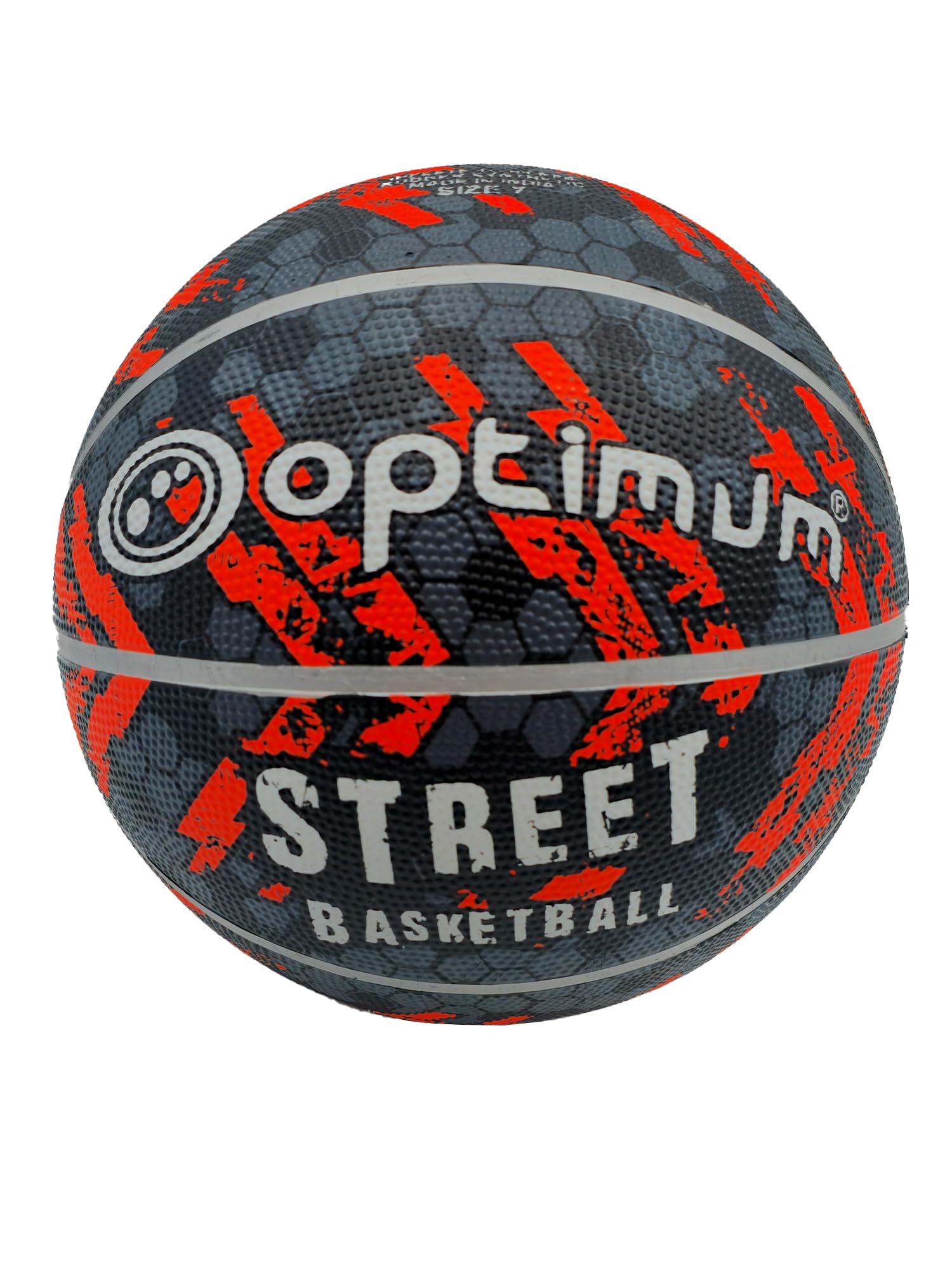 Optimum STREET BASKETBALL - BLACK/ORANGE - MINI