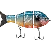 Bucca Brand BUCCA Baby Bull GILL 3.75" / 3/4 OZ/Jekyll LONGEAR Sunfish #6 (1 Pack)