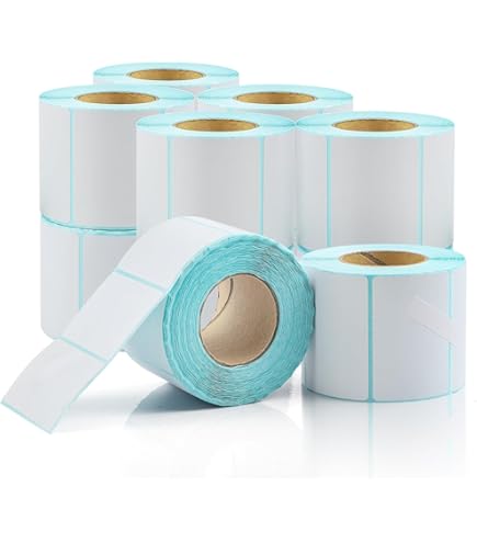 Globe Scale Labels For GSP30A/GSP30B - Blank 12 Rolls, 800 Labels Per Roll (60mm X 44mm / 2.36" X 1.79") - View #9