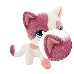 2pcs Custom-Made Flocked Animal Figure Fuzzy Collie