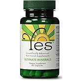 YES Chelated Magnesium &amp; Zinc Multimineral (TRAACS) &ndash; 60 Vegan Capsules | Delivers iron, selenium, chromium &amp; boron. Highly absorbable for energy, immunity, strong bones &amp; better sleep.