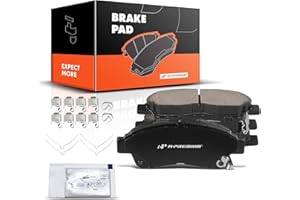 A-Premium Front Ceramic Disc Brake Pads Set Compatible with Select Toyota and Geo Models - Camry 1992-2001, RAV4 1996-2000, C