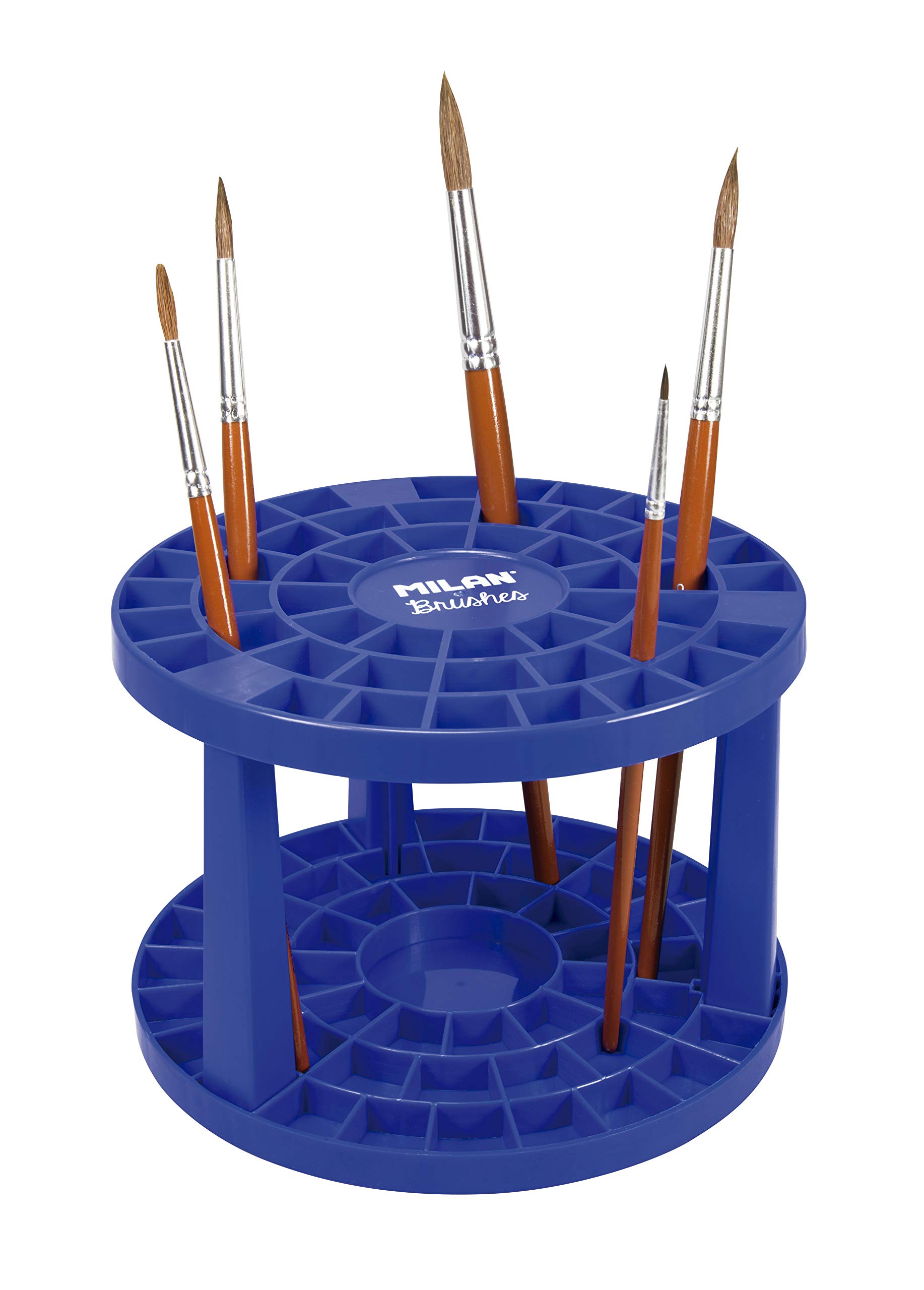 Milan 0400401 Brush Holder with 49 Holes