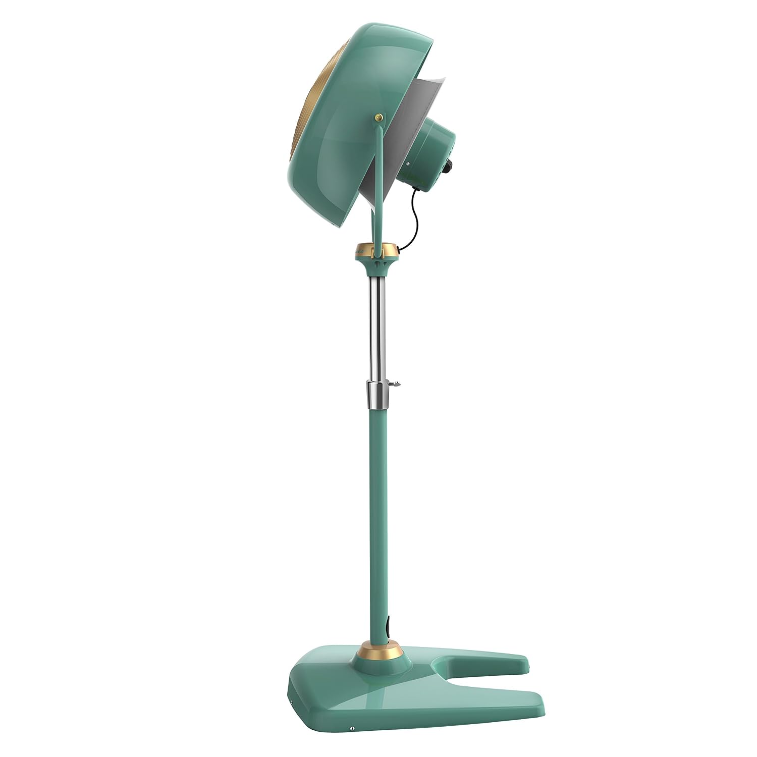 Green Renewed Pedestal Vintage Air Circulator Fan Vornado Vfan Sr Home Kitchen Pedestal Fans