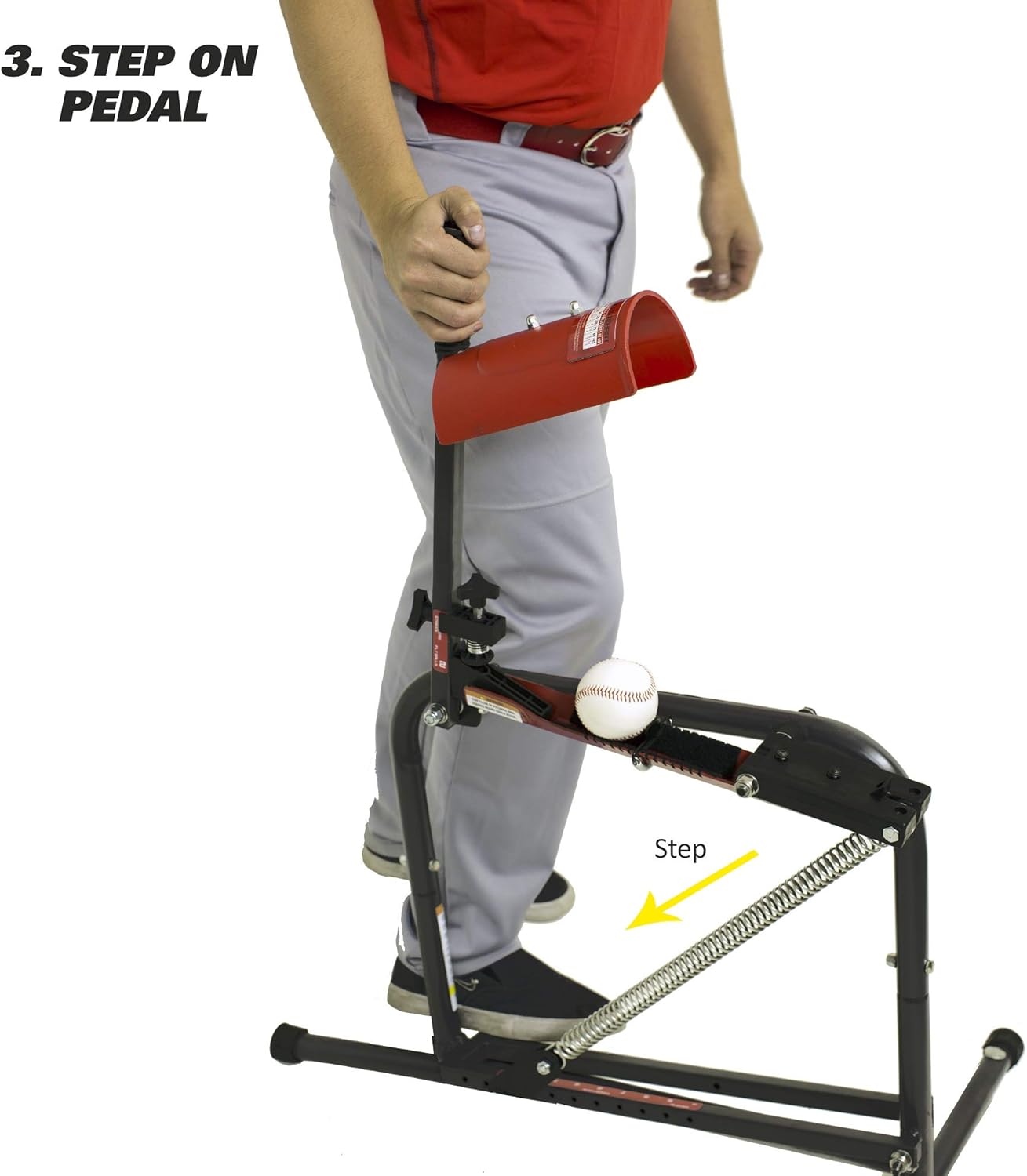 Heater Sports Perfect Pitch 50 MPH Baseball & Softball Pitching Machine for Kids, Teens, Adults, Pitch League, and Coach Pitch - PP149 : Sports & Outdoors