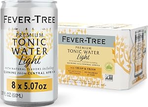 Fever-Tree Naturally Light Tonic Water, 5.07 Fl Oz (Pack of 8)