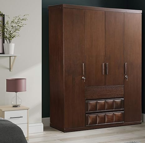 Hometown Empire 4 Door Wardrobe Amazon In Home Kitchen