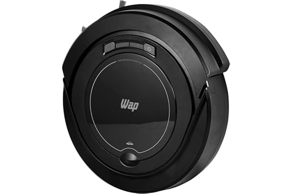 WAP Aspirador de Pó Robô ROBOT W90 3 em 1, Automático, 250ml, Sistema Antiqueda e Rodas Emborrachadas, 30W 3,6VDC Bivolt