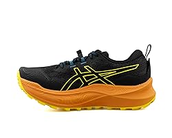 ASICS Men's Sneaker, Black Blazing Coral, 12.5