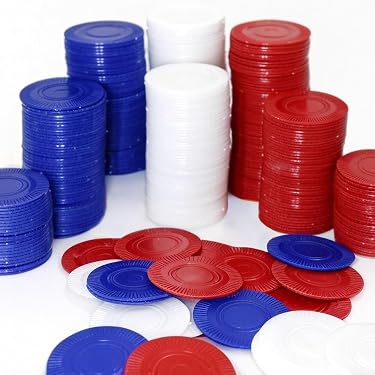 Box 5000 Markierungssteine Lotto Bingo Mehrfarbige Chips Auffällig 15mm