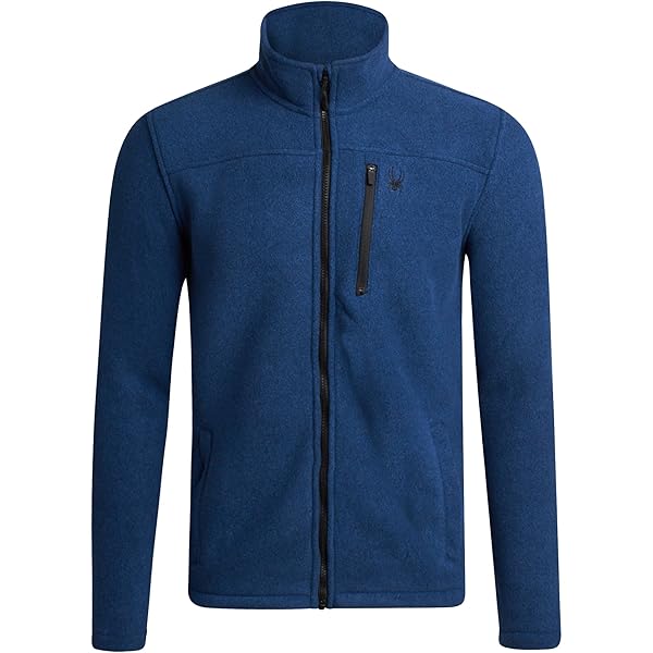 Spyder Men's Jacket - Full Zip Up Soft Encore Fleece Jackets