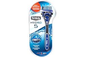 Schick Hydro 5 Razor (1 Razor Handle with 1 Cartridge)