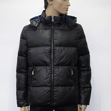 guess black parka