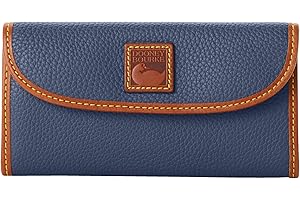 Dooney & Bourke Handbag, Pebble Grain Continental Clutch