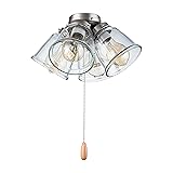 Aspen Creative 22016-1, Four-Light Ceiling Fan