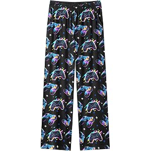 PASHOP Boys Pajama Pants Soft Long Boys Pajamas Pj Pants Bottoms with Elastic Waist and Pockets Kids Sleepwear Size 10-14