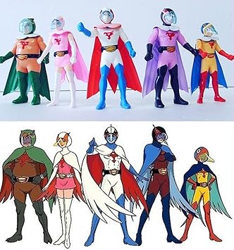 Buy Battle Of The Planets Figure 5 Doll Set Gatchaman Doll Made In