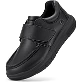 FitVille Wide Diabetic Walking Shoes for Men Leather Oxford Comfortable Dress Business Casual Shoes Sneakers for All-Day Comfort