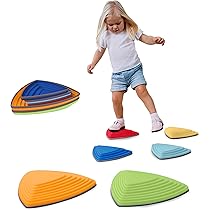 ソフトドリンク alansmitheee Amazon.com: Kids Balance Stepping Stones (6 Pack), Non-Slip