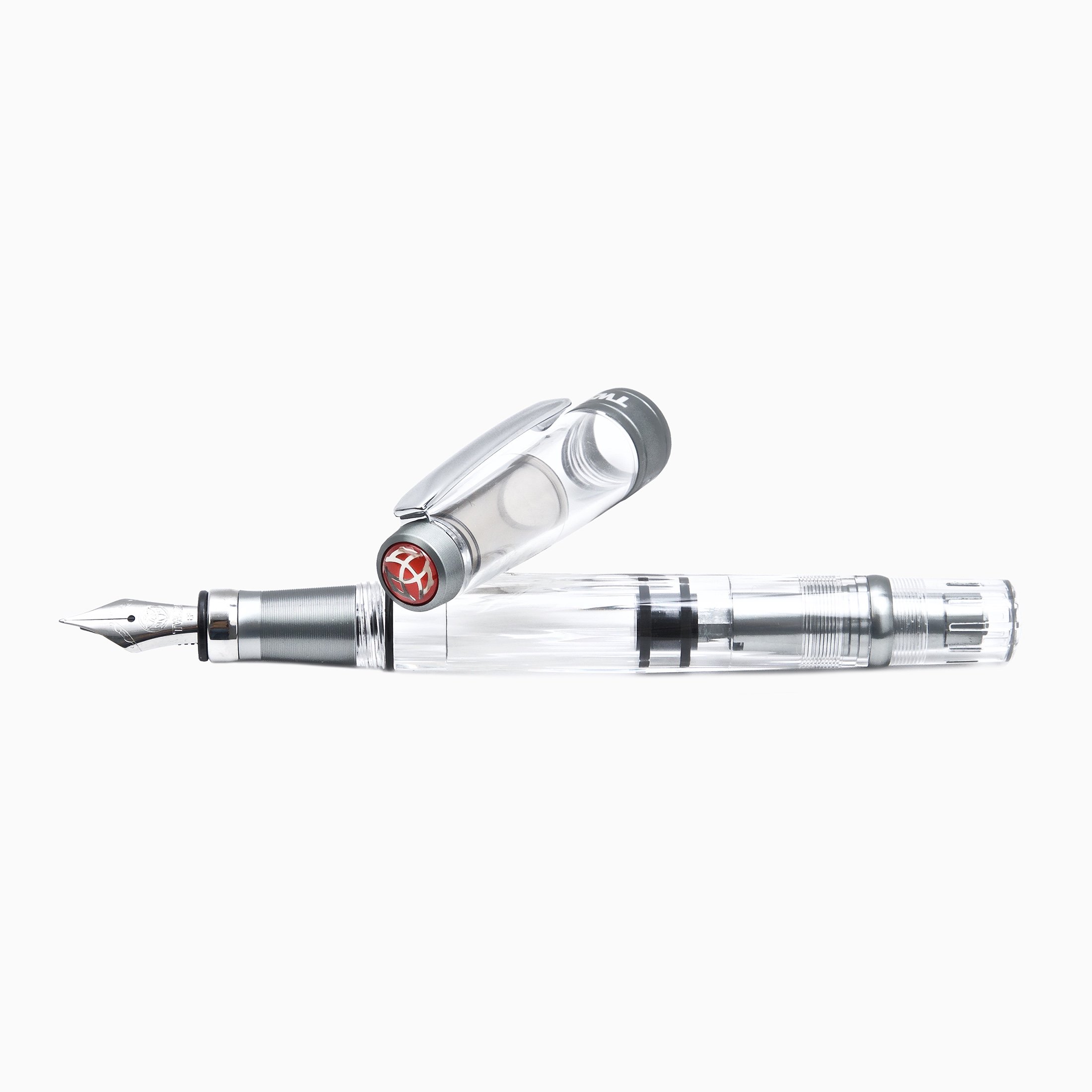 Twsbi Diamond 580 ALR Nickel Gray Nib B - Fountain Pen