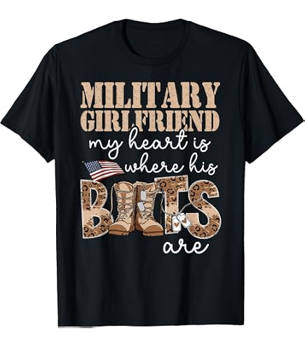 Amazon.com: My Boyfriend is in Military Soldier Veteran Proud