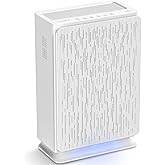 AromaRoom Air Purifiers for Large Rooms up to 2100 Sq Ft, HEPA 14 Air Purifier with Smart PM 2.5 Sensor, Portable Filter Air Cleaner for Smoke, Allergies, Pet Dander,Bedroom, Office - Pearly White