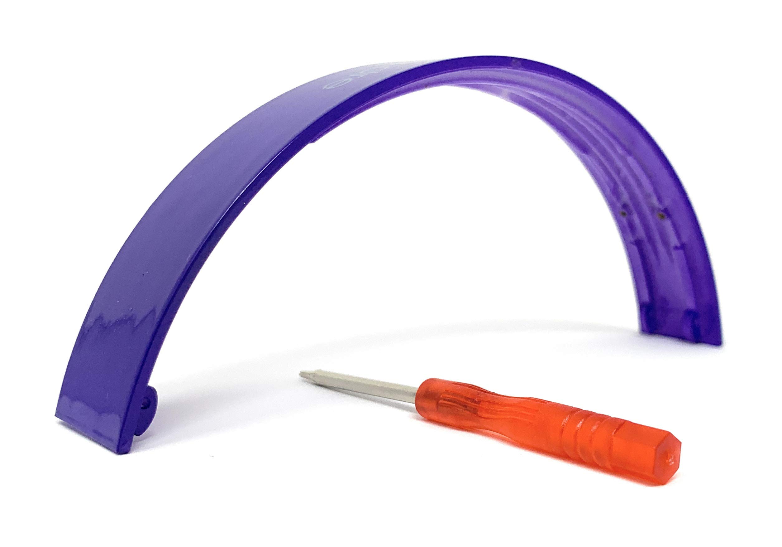 Replacement Top Headband Repair parts for Beats by Dr. Dre Solo HD Wired Headphones Solo1 wired (Purple)