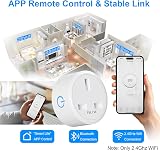 TVLIVE Smart Plug 4 Pack 13A Works with Alexa Google Home No Hub 2.4GHz view 3